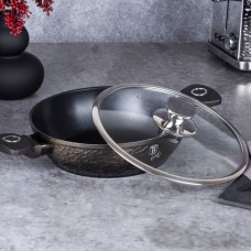 Каструля Berlinger Haus BH-6576, 24 см, титанова незадимлена покриття — для приготування на плиті