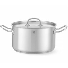 Garnki tradycyjne Hendi Kitchen Line garnek średni 6 l z pokrywką do gotowania