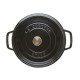 Гарний чавунний глибокий каструля Staub La Cocotte 4.8 л для приготування смачних страв