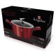 Garnek Berlinger Haus BH-1257-N 4.1L 24cm Metallic Burgundy do gotowania i duszenia