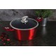 Garnek Berlinger Haus BH-1257-N 4.1L 24cm Metallic Burgundy do gotowania i duszenia