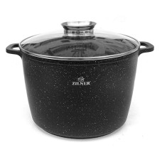 Garnek marmurowy Zilner ZL-7009, 6.2L, 24cm do gotowania wysokiego