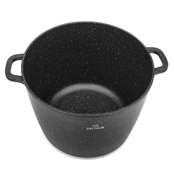 Garnek marmurowy Zilner ZL-7009, 6.2L, 24cm do gotowania wysokiego