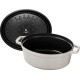 Гарячий чавунний казанок Staub La Cocotte овальний 3.2 л, трюфелевий