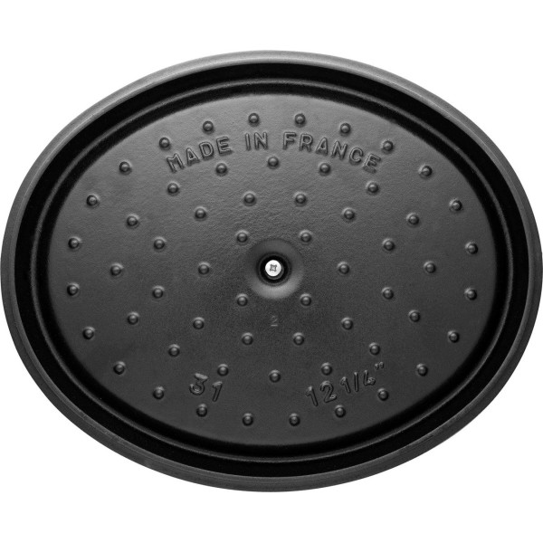 Гарячий чавунний казанок Staub La Cocotte овальний 3.2 л, трюфелевий