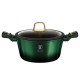 Garnk granitowy Berlinger Haus Metallic Line Emerald BH-6059 6,1L 28cm do gotowania na kuchence