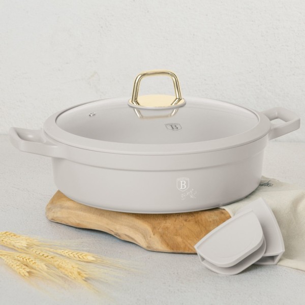 Garnek tradycyjny BerlingerHaus BH-7785 Sahara Collection 28 cm z pokrywką