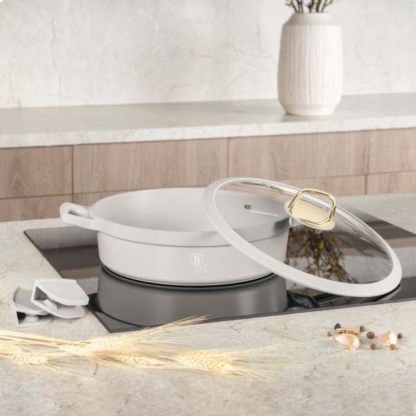 Garnek tradycyjny BerlingerHaus BH-7785 Sahara Collection 28 cm z pokrywką