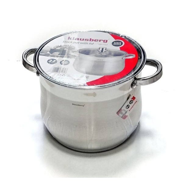 Garnek Klausberg KB-7162 Gastro 7.0L 22cm do gotowania potraw w dużej ilości