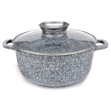 Garnek marmurowy Zilner ZL-7089 3,2L 22cm do codziennego gotowania