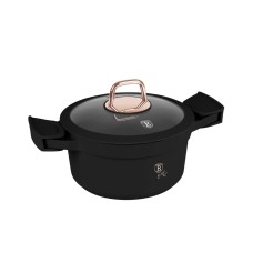 Garnek Berlinger Haus Black Rose BH-1456 2,8L 20cm z powłoką tytanową do codziennego gotowania