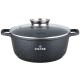 Garnek marmurowy Zilner ZL-7007 6,8L/28cm do gotowania zdrowych potraw