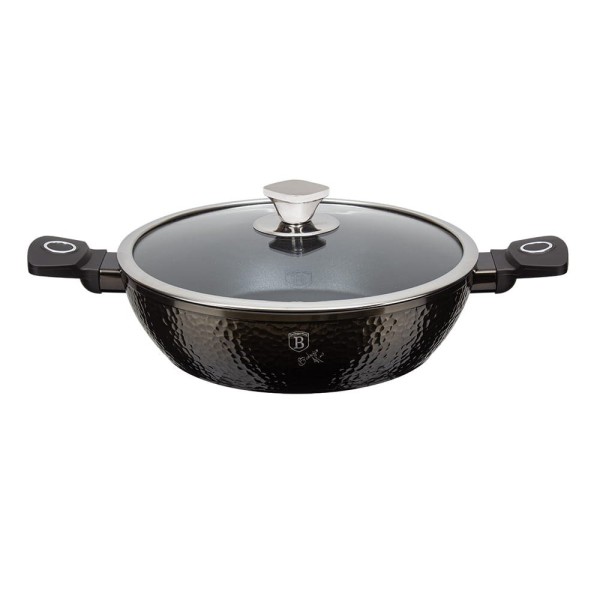 Garnek niski Berlinger Haus Primal Gloss BH-6577 28cm 3,8L do gotowania i duszenia