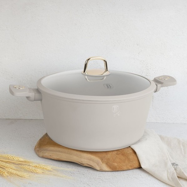 Garnek tradycyjny BerlingerHaus Sahara BH-8073 30 cm z pokrywką