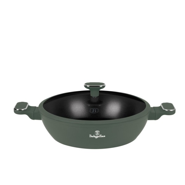 Garnek tradycyjny BerlingerHaus Matte Green BH-8199 płytki, do gotowania