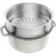 Горщик традиційний Staub La Cocotte круглий 3.8 л, чавунний для готування з трюфельним відтінком
