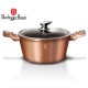 Garnek Berlinger Haus BH-6194 8L 30cm Metallic Rose Gold do gotowania i duszenia