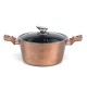 Garnek Berlinger Haus BH-6194 8L 30cm Metallic Rose Gold do gotowania i duszenia