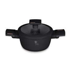 Garnki tradycyjne, BerlingerHaus Monaco BH-8285 — mini garnek 14 cm z pokrywką, Black Rose Collection