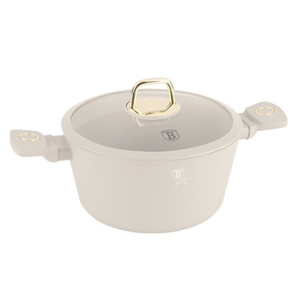 Garnek tradycyjny BerlingerHaus Sahara BH-8071 24 cm z pokrywką