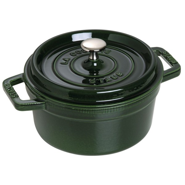 Каструля традиційна Staub La Cocotte 1.7 л для тушкування, зелена
