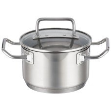 Garnek tradycyjny RÖSLE EXPERTISO 16 cm z pokrywą — wysoki, do gotowania