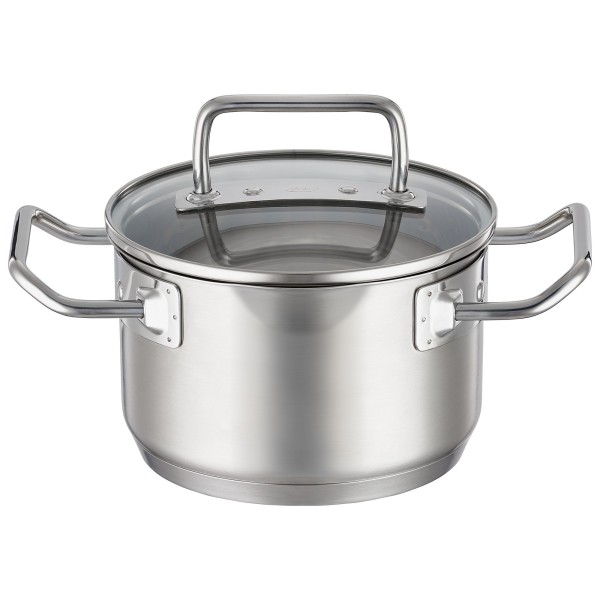 Garnek tradycyjny RÖSLE EXPERTISO 16 cm z pokrywą — wysoki, do gotowania