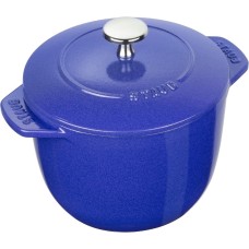 Каструля традиційна Staub La Cocotte 3 л, кругла, для кулінарії, синя