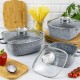 Garnek Klausberg KB-7532 z powłoką marmurową 6.5L 28cm do gotowania i smażenia