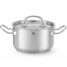 Garnek tradycyjny Hendi Kitchen Line 1,9 l z pokrywką – do gotowania i duszenia