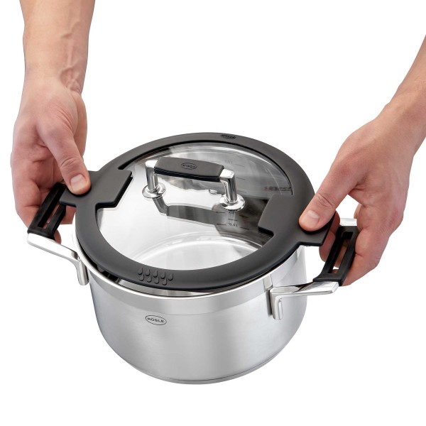 Garnek tradycyjny, RÖSLE Silence Pro 24 cm, wysoki do gotowania