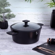 Garnek tradycyjny BerlingerHaus BH-7088 Monaco, 28 cm, powłoka tytanowa (Black Rose)