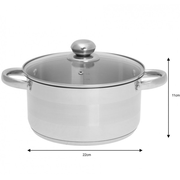 Garnek Kinghoff KH-4331 6.0L 24cm do gotowania dla dużej rodziny