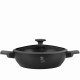 Niski garnek Berlinger Haus Antracit BH-8128 z pokrywką 28 cm 3,8 L do gotowania codziennego
