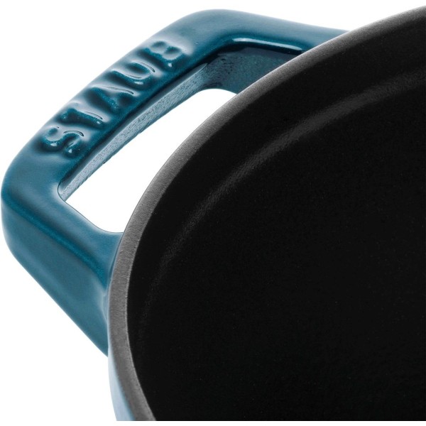 Готовий кухонний каструля Staub Special Cocotte чавунна кругла 2,3 л, морський