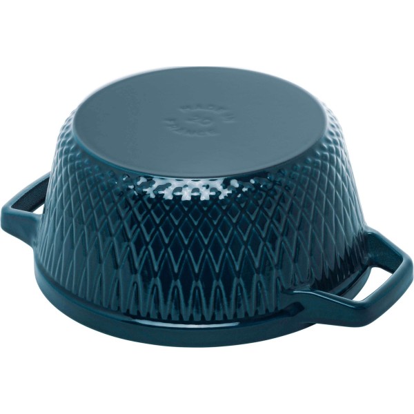 Готовий кухонний каструля Staub Special Cocotte чавунна кругла 2,3 л, морський