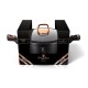 Гарний традиційний кухонний казанок Berlinger Haus Black Rose BH-1642-N 4 л, 24 см для приготування їжі