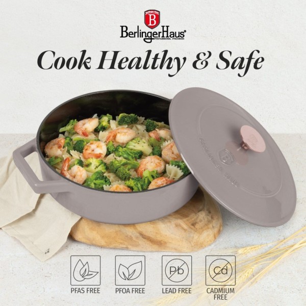 Garnek żeliwny Berlinger Haus Strong Mold BH-6527 2,57L 26cm do duszenia i pieczenia