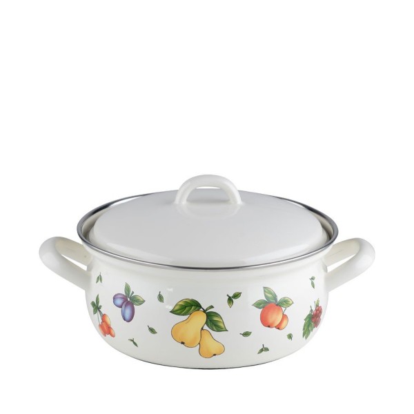 Garnki tradycyjne, Riess, Garnek niski Fruit Garden 1,5 l Ø18 cm