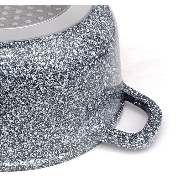 Каструля Klausberg KB-7523 (5.6 л, 26 см, з мармуровим покриттям)