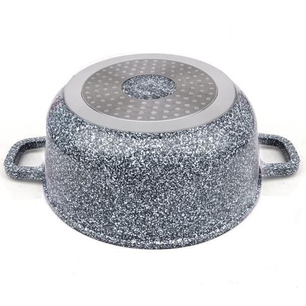 Каструля Klausberg KB-7523 (5.6 л, 26 см, з мармуровим покриттям)