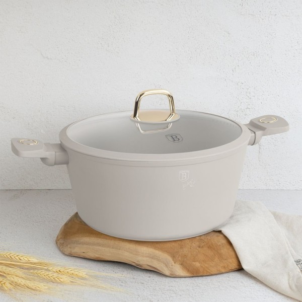 Garnek tradycyjny BerlingerHaus Sahara BH-8072, z pokrywką 28 cm