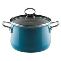 Garnek wysoki Riess Aquamarin 6,5 l, ø24 cm – garnki tradycyjne z pokrywą