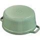 Каструля традиційна Staub La Cocotte кругла 2,2 л м’ятна для готування