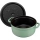 Каструля традиційна Staub La Cocotte кругла 2,2 л м’ятна для готування