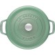 Каструля традиційна Staub La Cocotte кругла 2,2 л м’ятна для готування