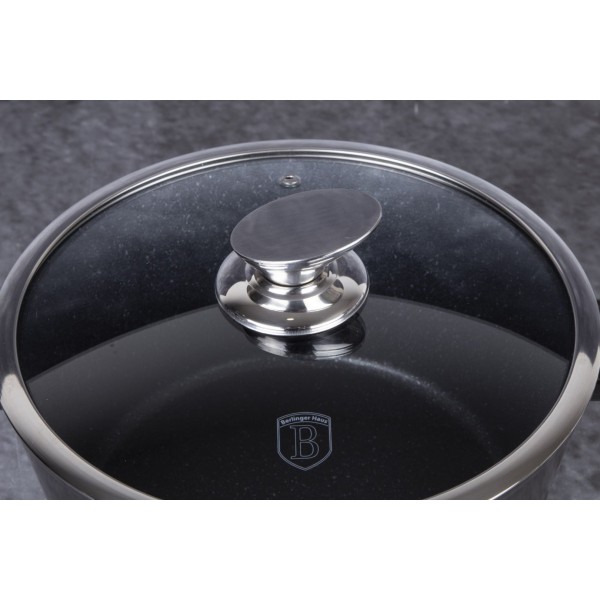 Garnek Berlinger Haus BH-6606 z powłoką granitową 6,1L 28cm do gotowania w domu
