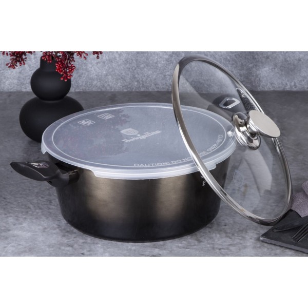 Garnek Berlinger Haus BH-6606 z powłoką granitową 6,1L 28cm do gotowania w domu