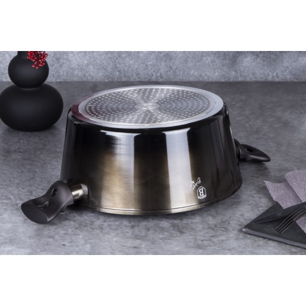 Garnek Berlinger Haus BH-6606 z powłoką granitową 6,1L 28cm do gotowania w domu