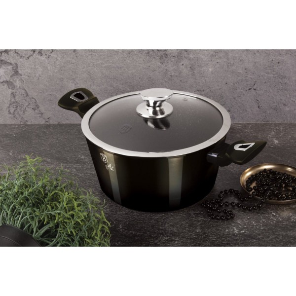 Garnek Berlinger Haus BH-6606 z powłoką granitową 6,1L 28cm do gotowania w domu